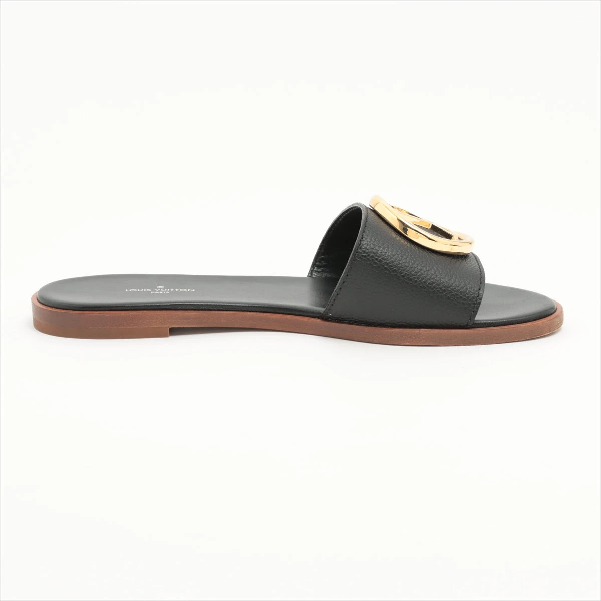 LouisVuitton レザーサンダル　サンダル　ロックイット　MA0119 ヴィトン ロックイット 19年 レザー サンダル 37 レディース