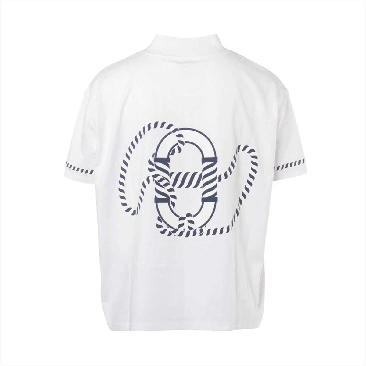 エルメス コットン×ナイロン Tシャツ 34 レディース ホワイト