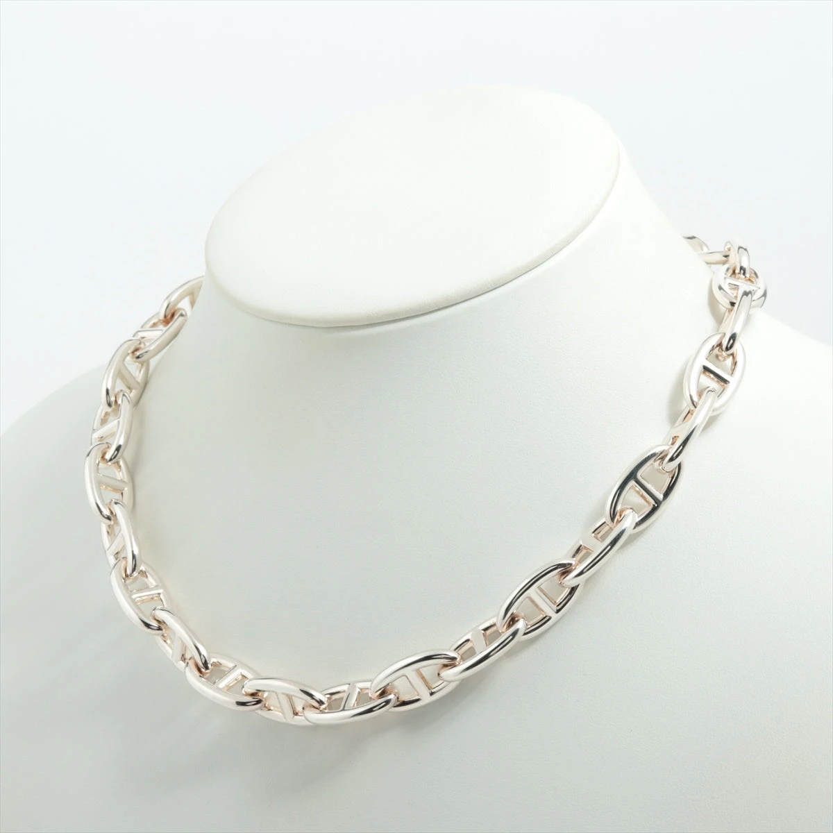 エルメス シェーヌダンクルGM ネックレス 925 122.8g シルバー 