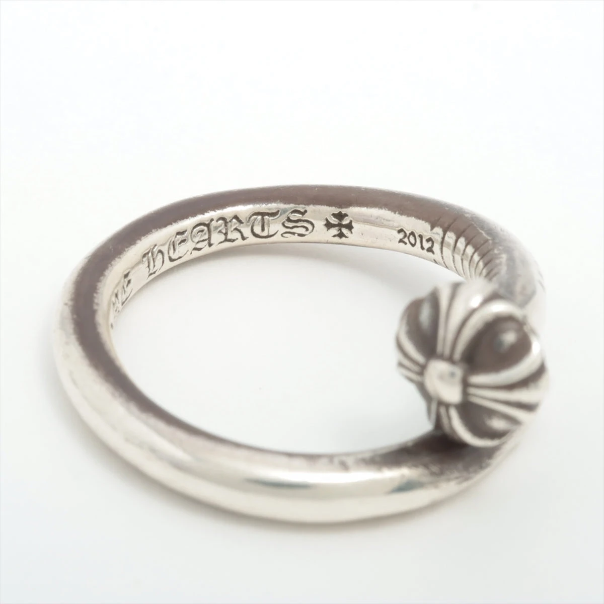 クロムハーツ ネイルクロスボールリング リング 925 6.7g イン