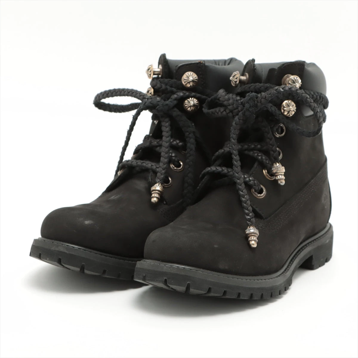 新品同様 クロムハーツ ブーツ クロムハーツ ブーツ 表記なし ブラック 7.5 ティンバーランド