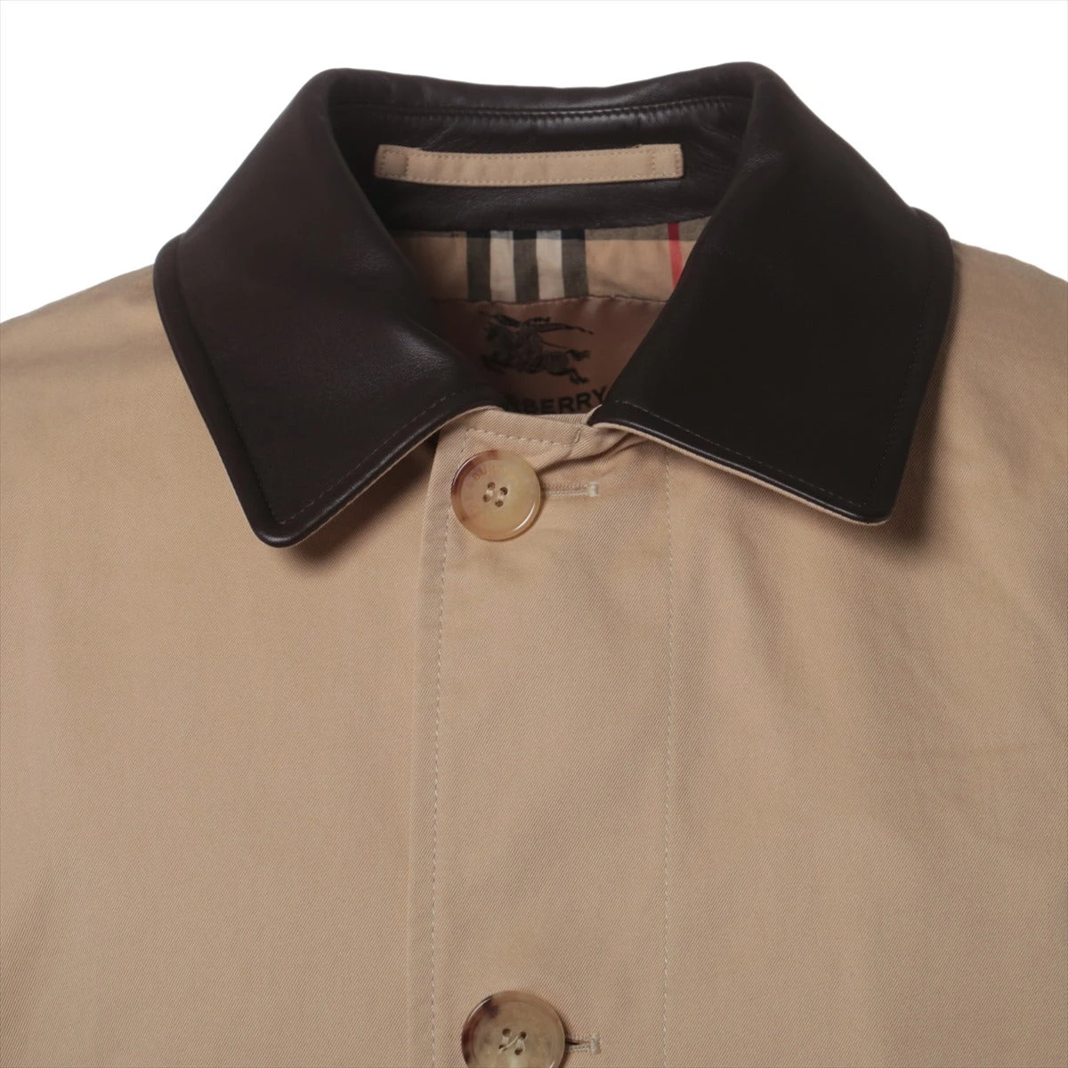 Burberry × Supreme トレンチコート ベージュ Supreme®/Burberry® Leather Collar Trench | Supreme 22ss