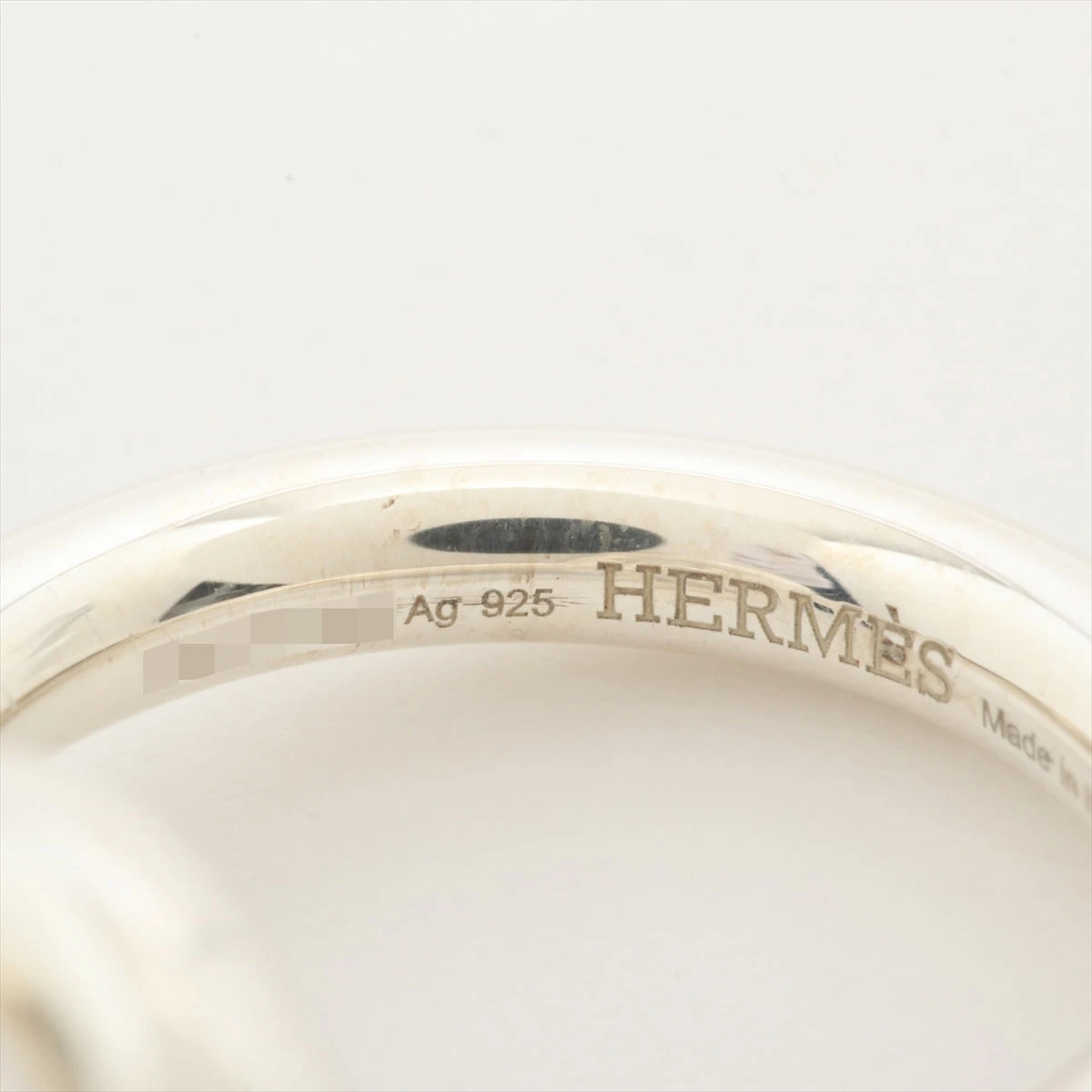✴︎HERMES エシャペ　リング51 新品✴︎ エルメス エシャペ リング 51 925 9.8g シルバー A2119845｜中古