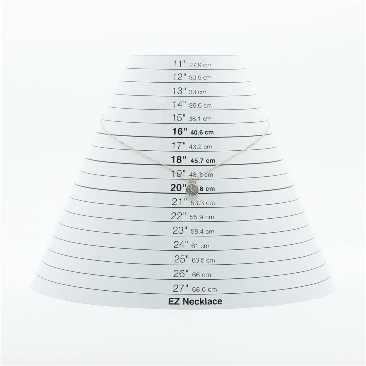 ティファニー 1837 ラウンドロック ネックレス 925 2.6g シルバー 