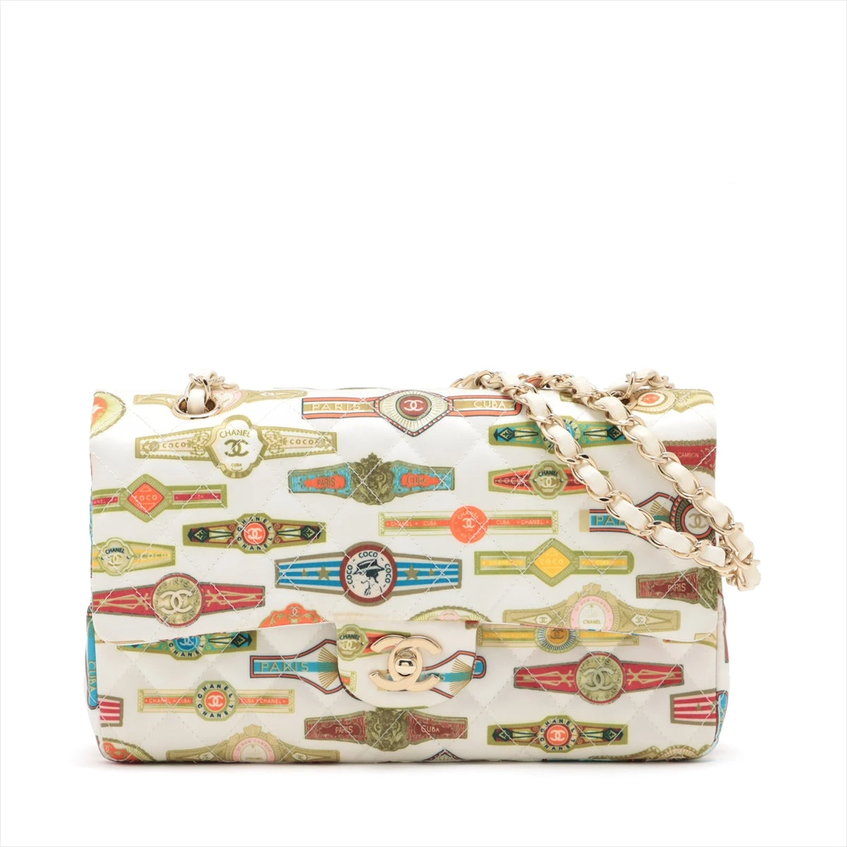 CHANEL シャネル チェーンショルダーバッグ マトラッセ23 Wフラップ