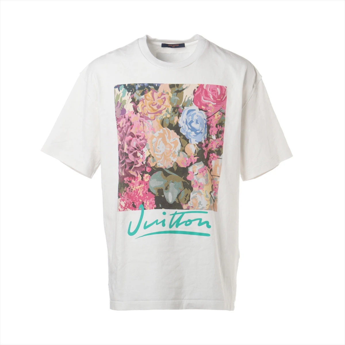 【極美品】LOUIS VUITTON　フラワー柄　切り替え　Tシャツ　フリル 82677172b_26_d_500.jpg