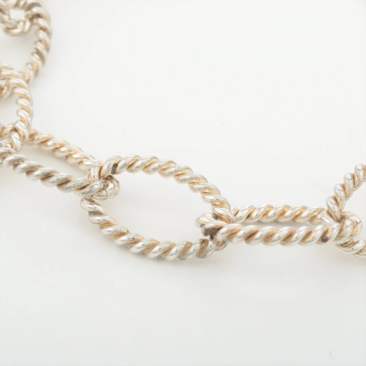 極美品 オールドティファニー オーバルリンク ドイツ製 ブレスレット シルバー ティファニー TIFFANY & CO. オーバル リンク ラージ チェーン
