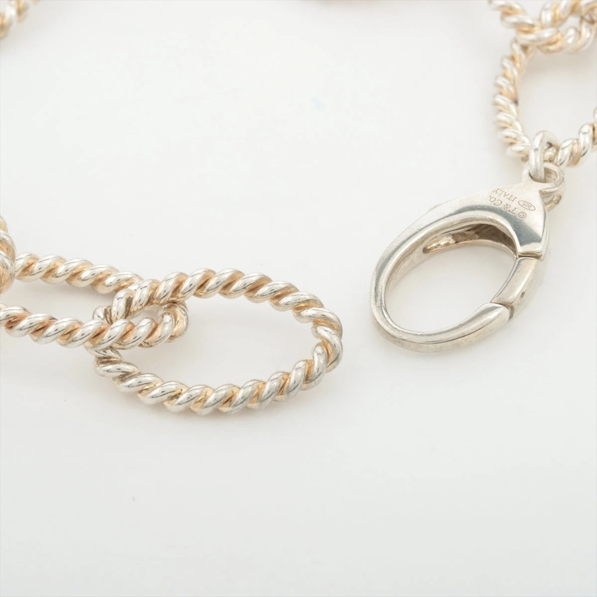 【Tiffany & Co】Oval Link ブレスレット VINTAGE TIFFANY & CO. Twist Oval Link Bracelet Sterling