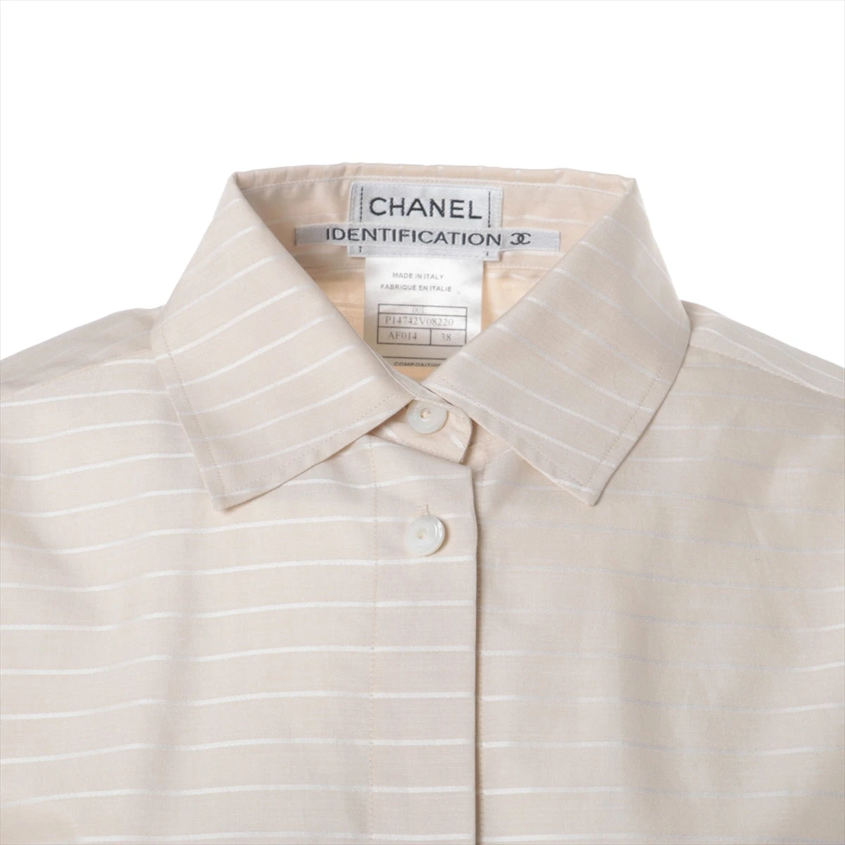 美品　CHANEL シャネル　コットン　カフス付　エアライン　シャツ　ジャケット 楽天市場】【新品】【未使用品】2023 クルーズ 最新作 CHANEL シャネル