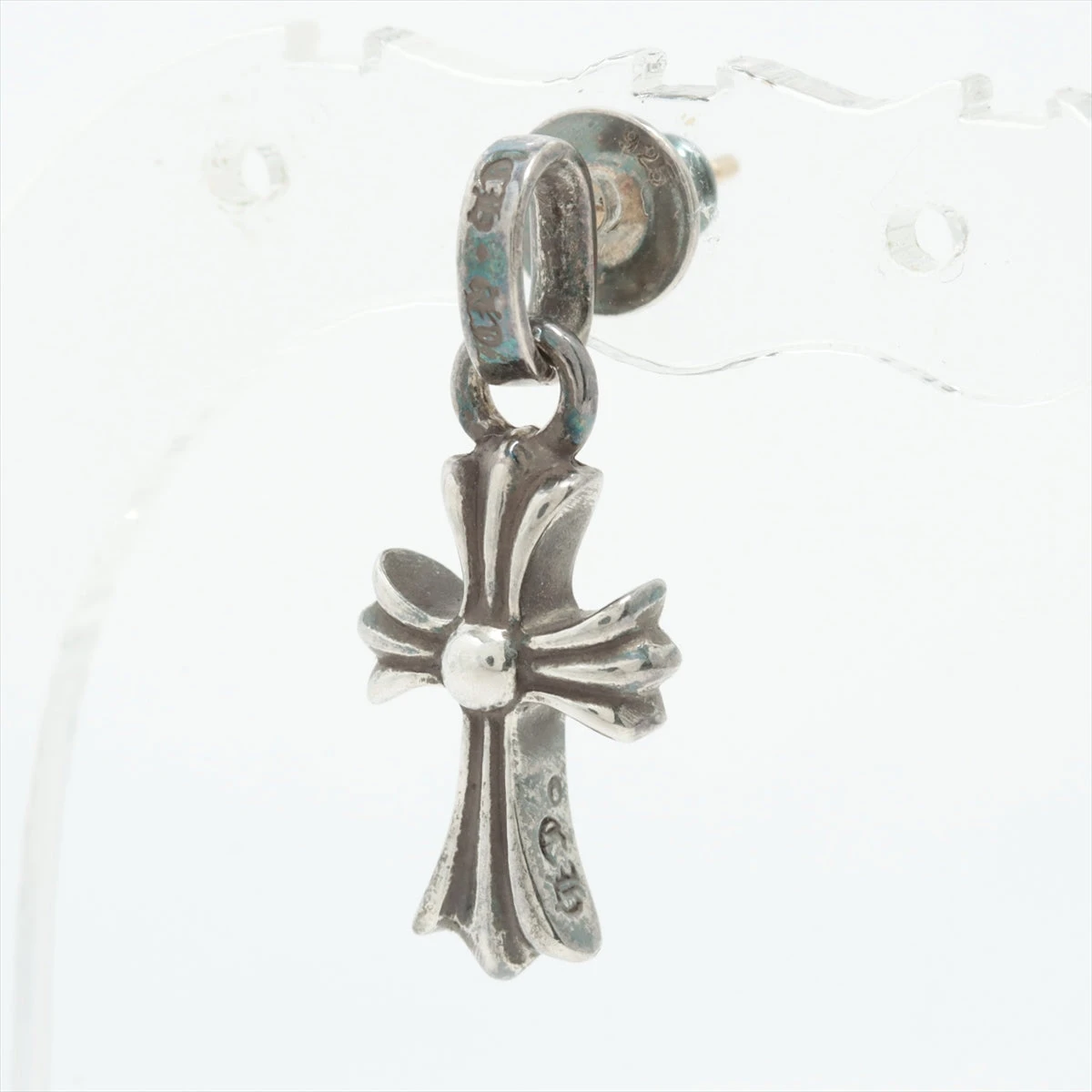 確実正規品　クロムハーツ ベビーファット　ピアス　インボイス付き インボイス付き クロムハーツ CHROME HEARTS CHクロス ベビー