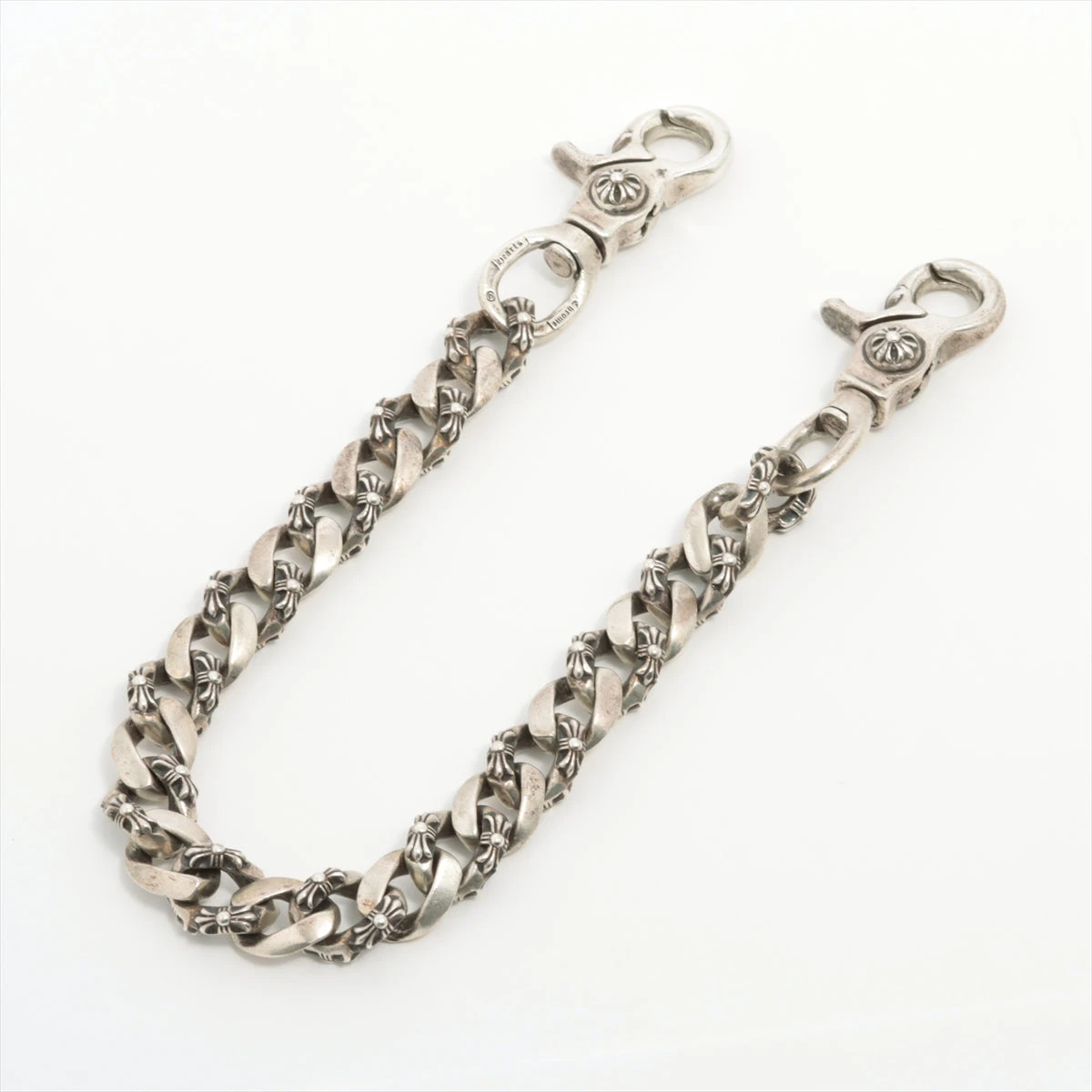 クロムハーツ 2クリップ ファンシーリンク ショート ウォレット