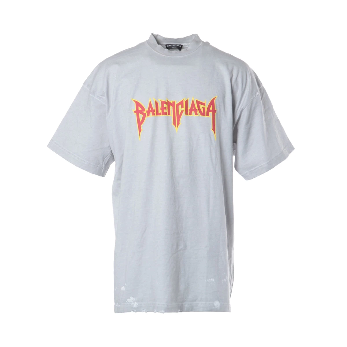 人気☆関税込【BALENCIAGA】メタルロゴTシャツ (BALENCIAGA/T