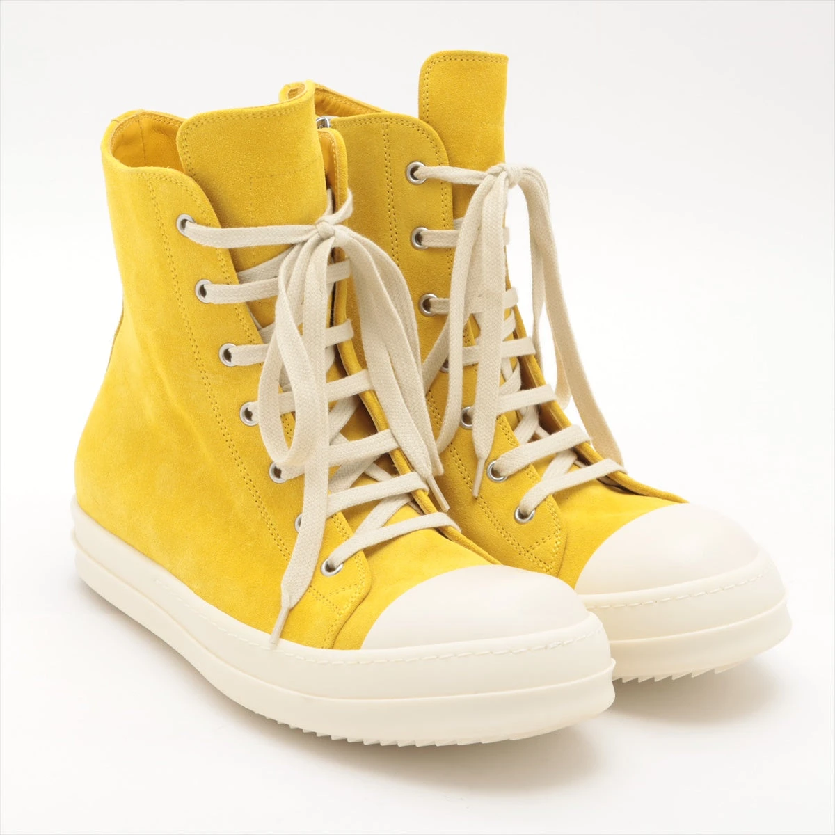 リックオウエンス スエードレザー ハイカットスニーカー 41