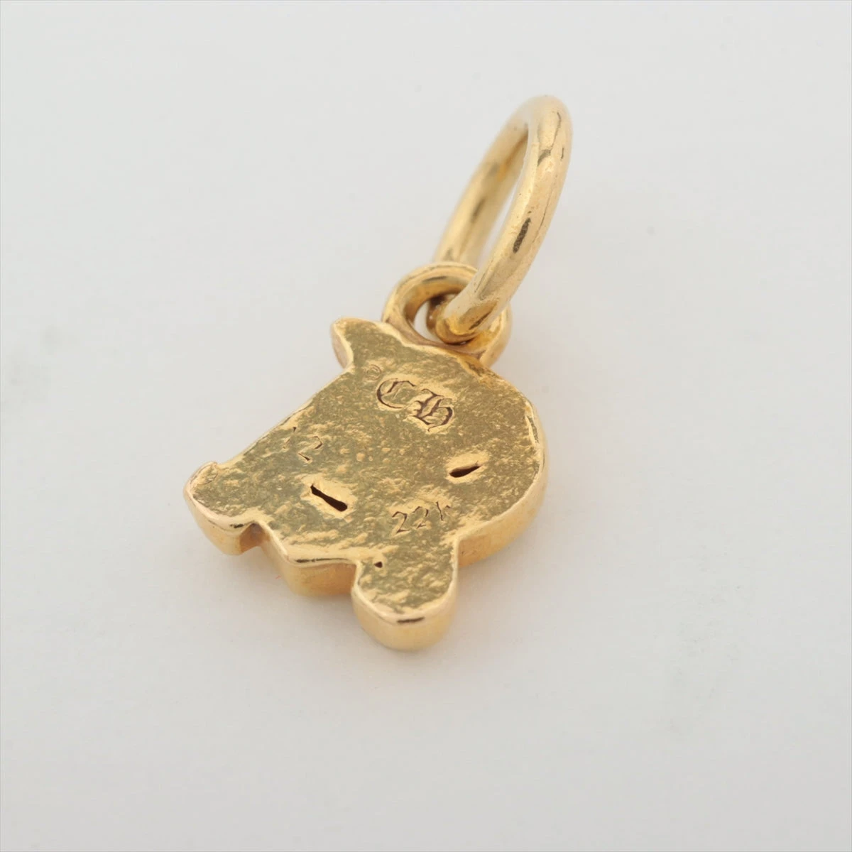 クロムハーツ アルファベットチャーム A クロムハーツ イニシャル チャーム 22k 1.2g スタックチャーム