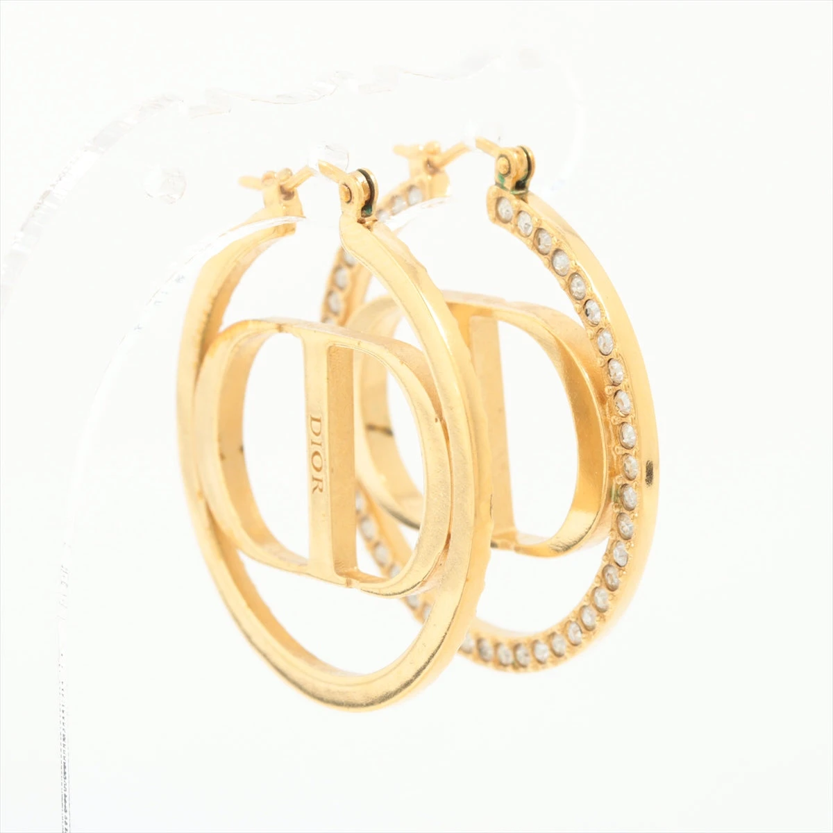 Christian Dior ピアス モンテーニュ フープ サークル ゴールド ディオール 30 MONTAIGNE 30モンテーニュ ピアス(両耳用) GP