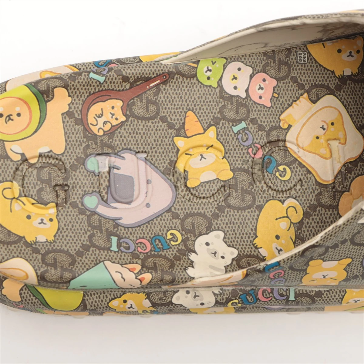 新品・未使用✨　GUCCI　サンダル　グルカ　GGマーモント　ラバー　アニマル GUCCI グッチ グルカサンダル ラバー GGマーモント サンダル メンズ