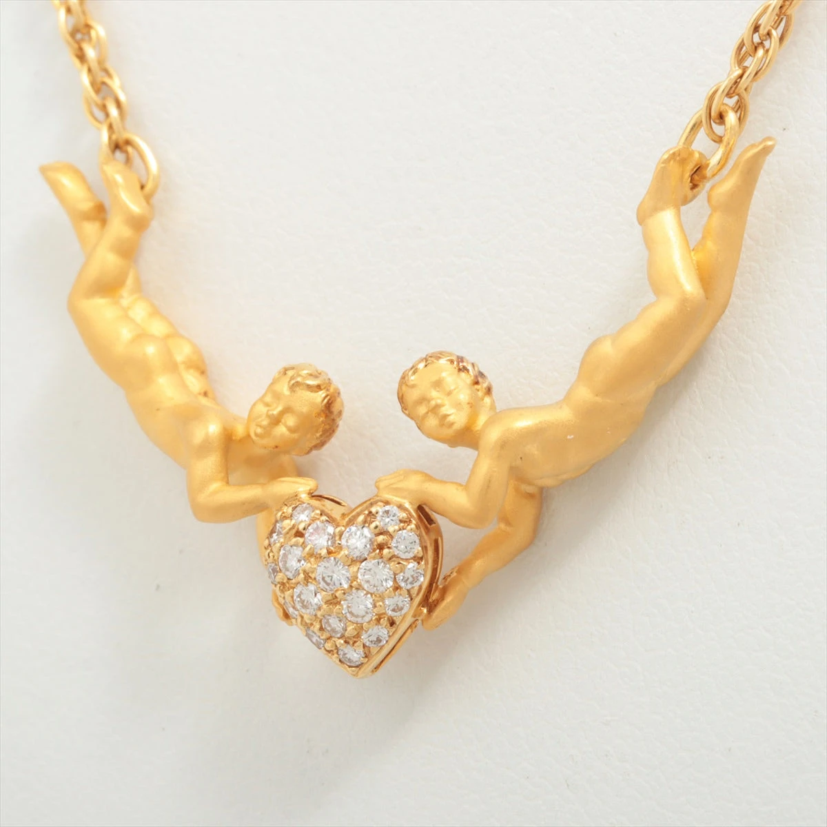 カレライカレラ ダイヤ ネックレス 750(YG) 13.4g A2142828｜中古