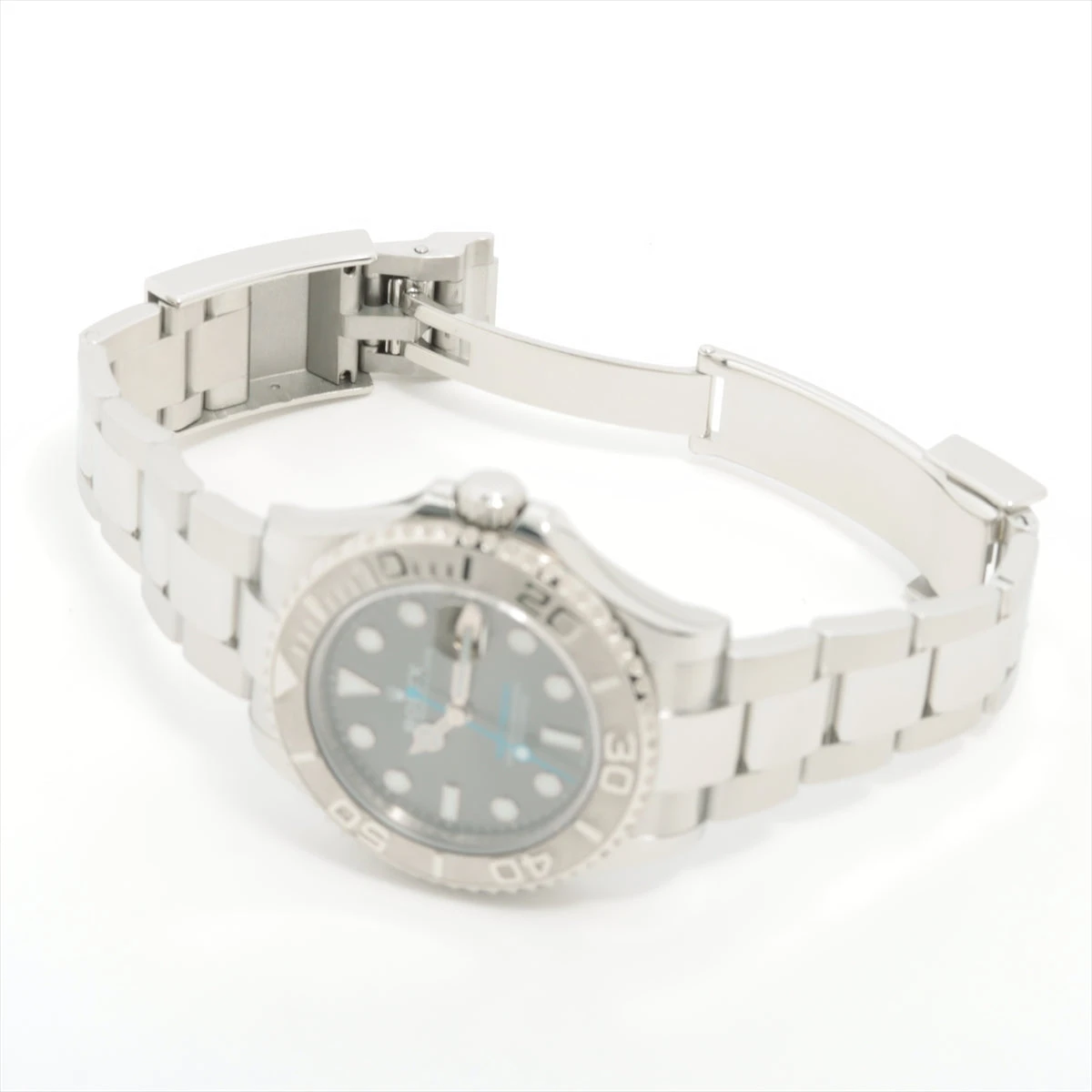 ロレックス ヨットマスター 268622 SS×PT AT ダークロジウム文字盤