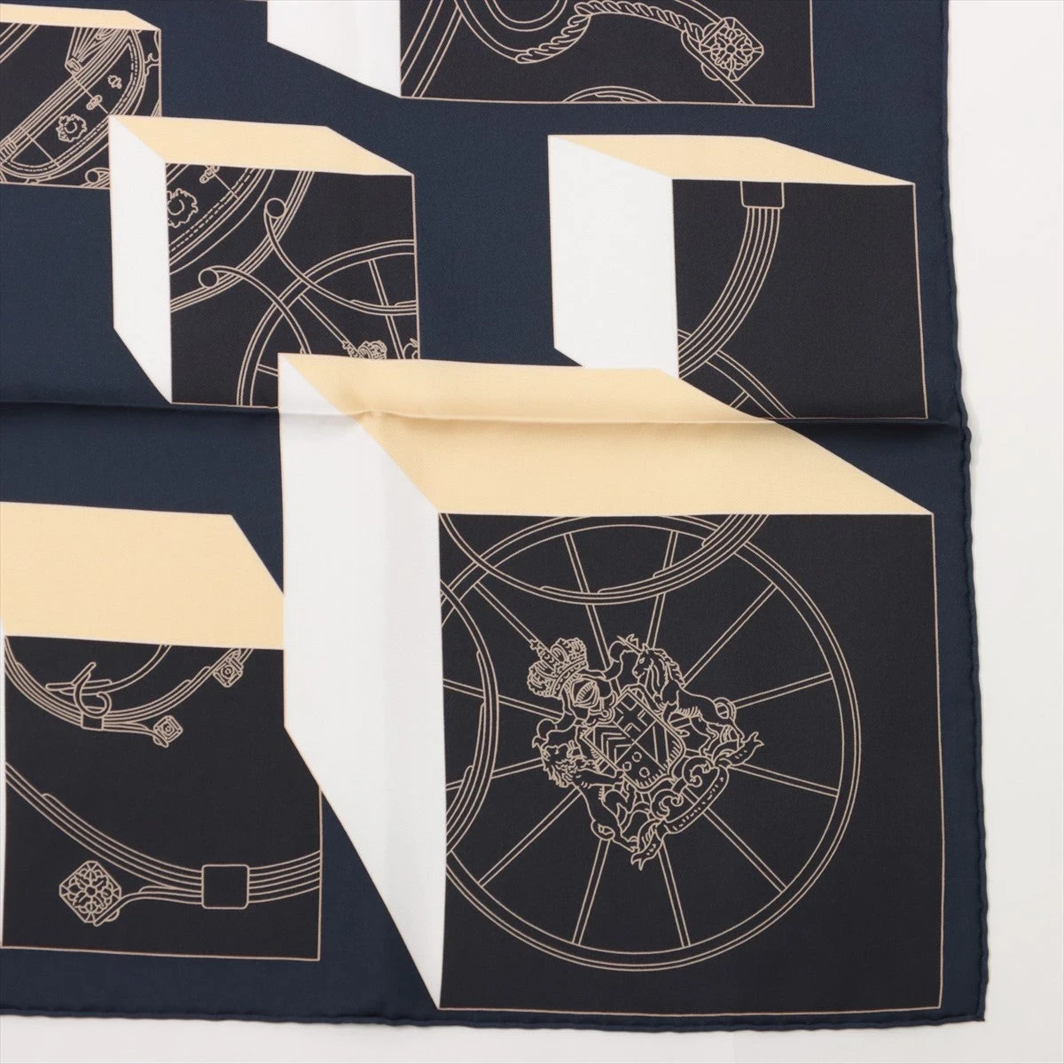 HERMES スプリングス シルクスカーフ HERMES Vintage Silk Scarf Carre 90 SPRINGS エルメス シルク