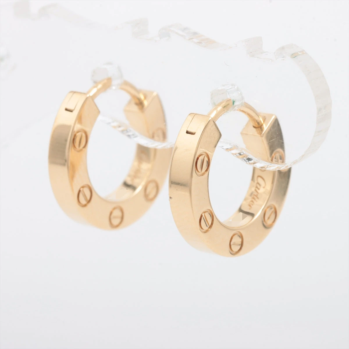 カルティエ ラブ ピアス 750(YG) 3.1g A2056493｜中古ブランド品