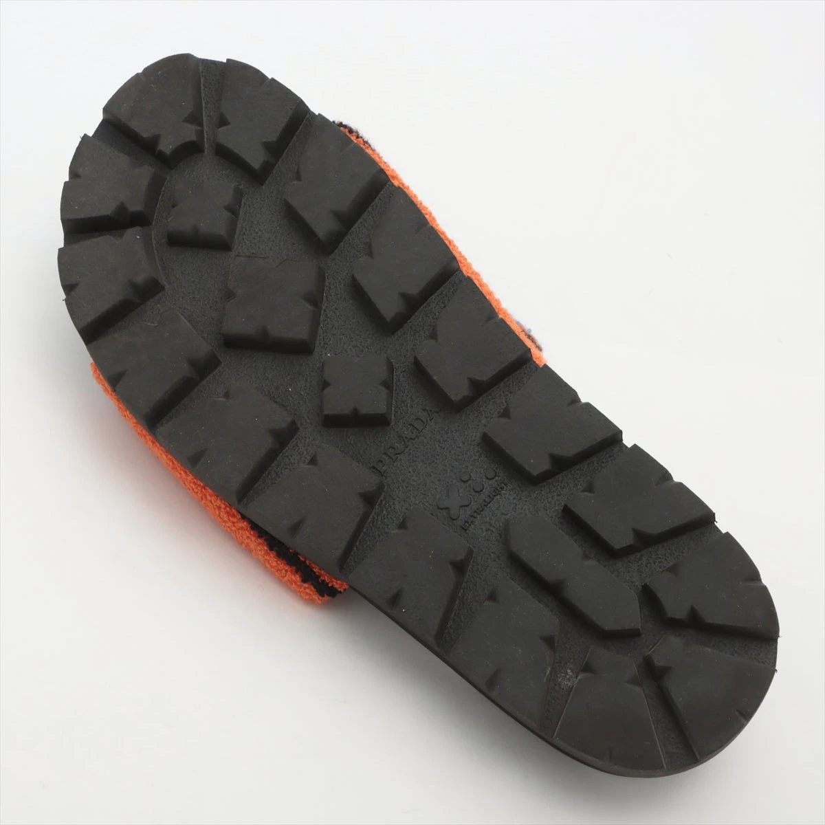 プラダ 22AW テリークロスファブリック サンダル 8 メンズ マルチ  