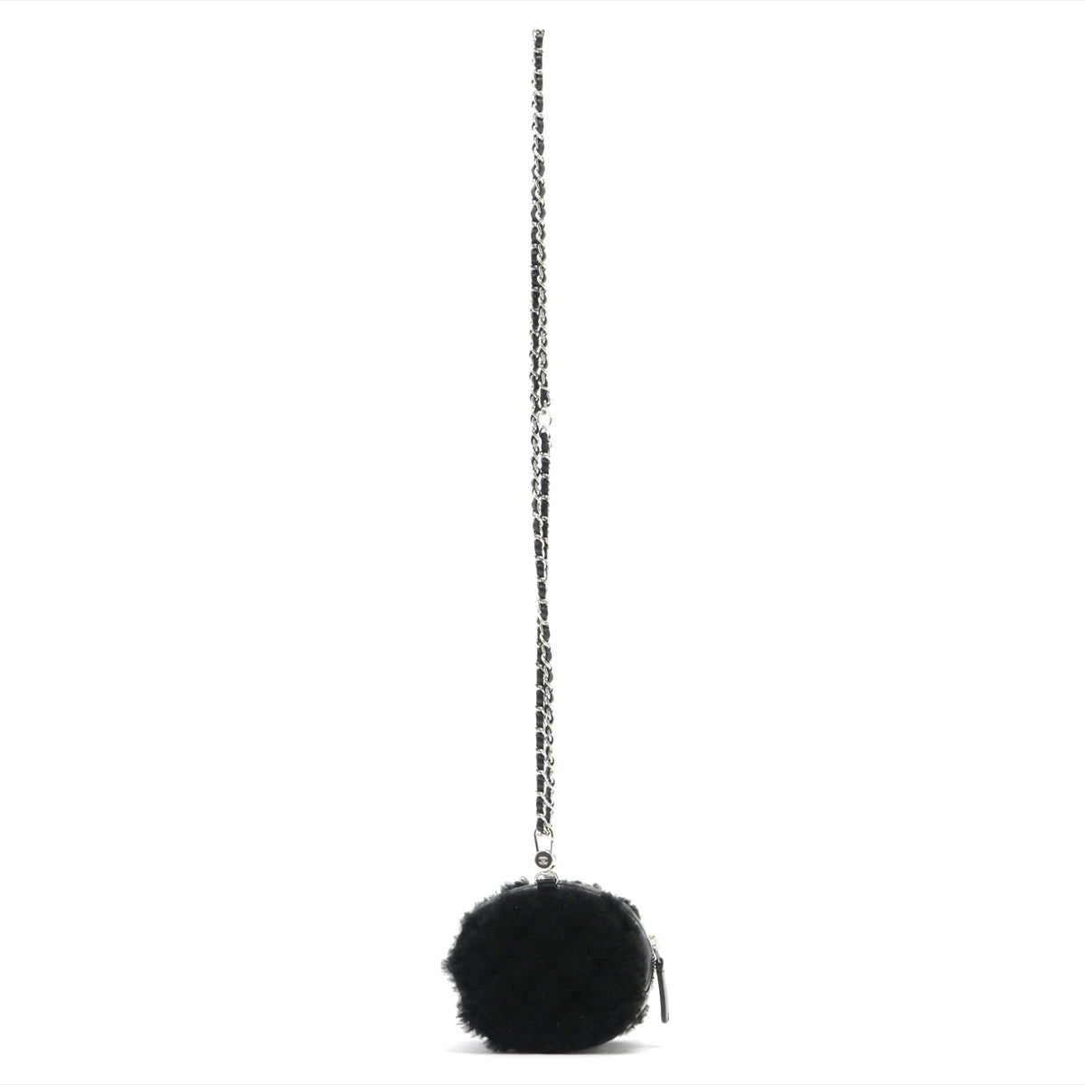 大人可愛い【CHANEL】ココネージュ ショルダーバッグ シャネル ココネージュ ボア チェーンショルダーバッグ ブラック