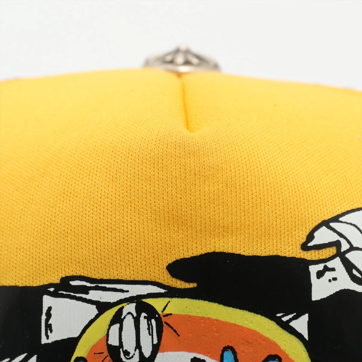 クロムハーツ マッティボーイ キャップ ポリエステル イエロー