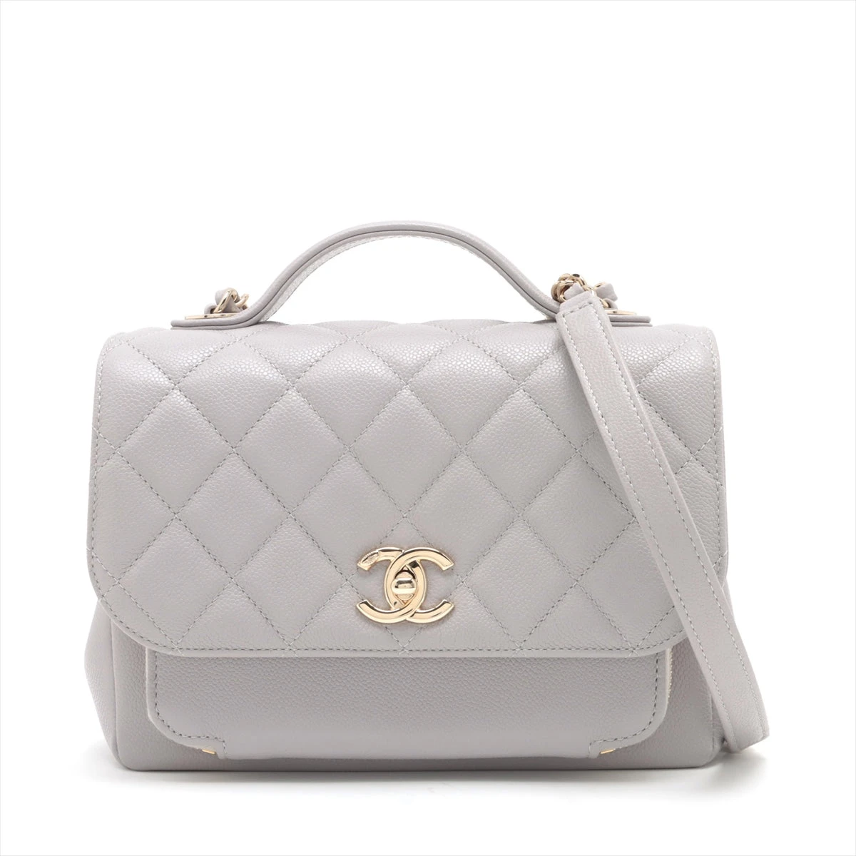 CHANEL シャネル マトラッセ キャビアスキン 2WAYショルダーバッグ