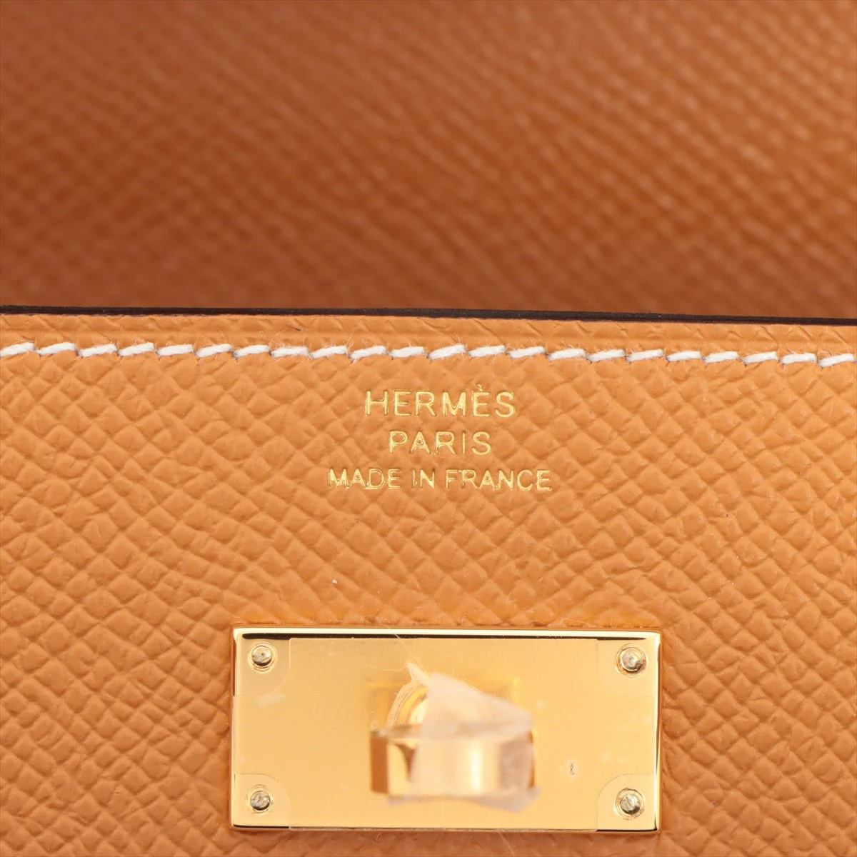 B刻印（2023年）新品未使用HERMES ケリーウォレット　ゴールド HERMES エルメス ケリーウォレット ロング トゥーゴー B刻印