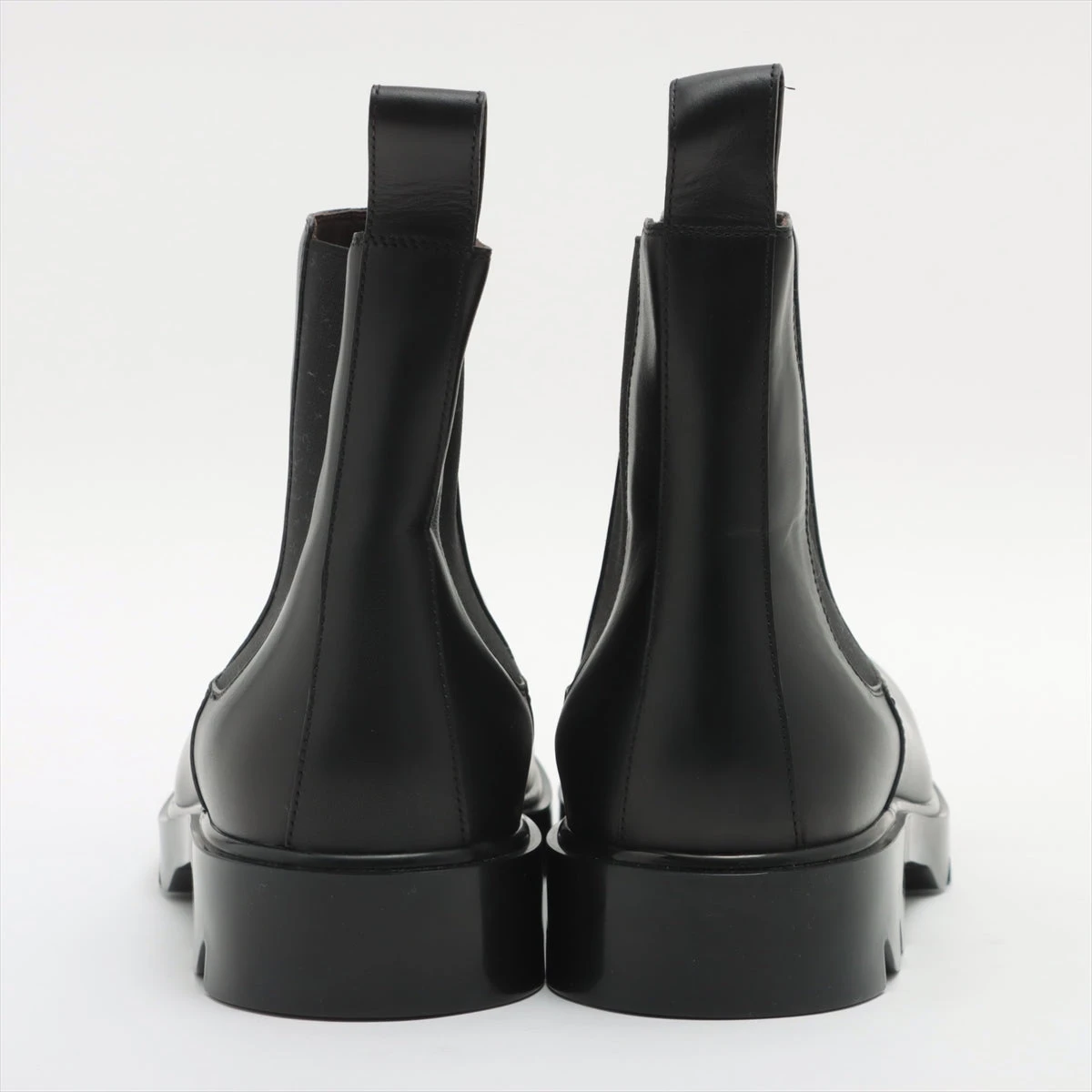 ボッテガヴェネタ レザー サイドゴアブーツ 44 メンズ ブラック