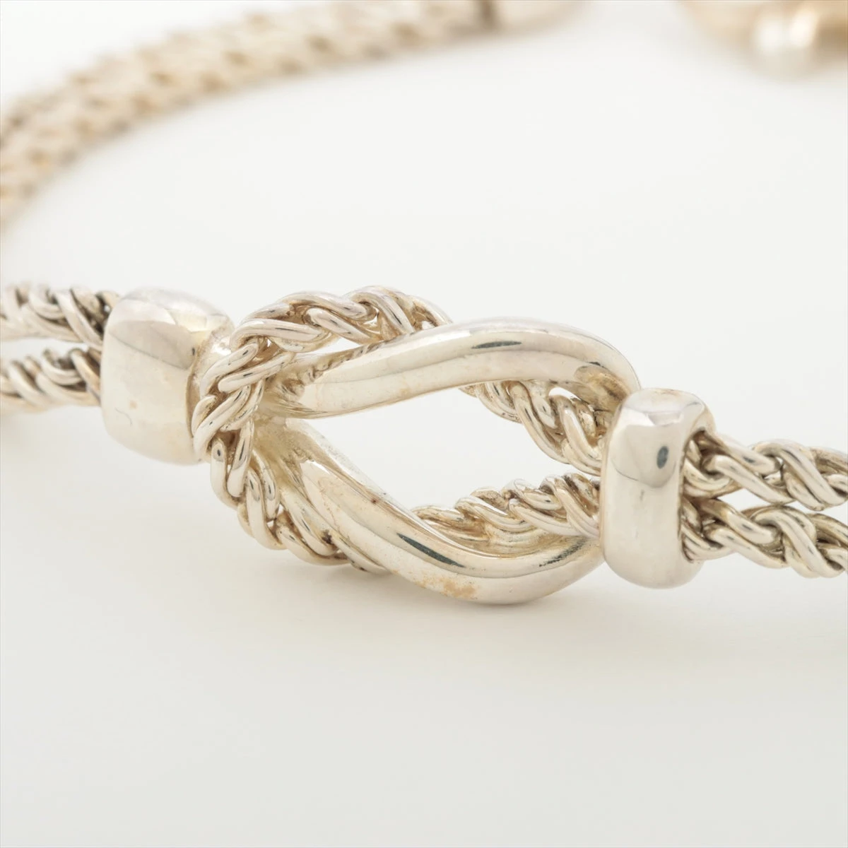 ティファニー ダブルロープ ブレスレット 925 18.2g シルバー A2151258