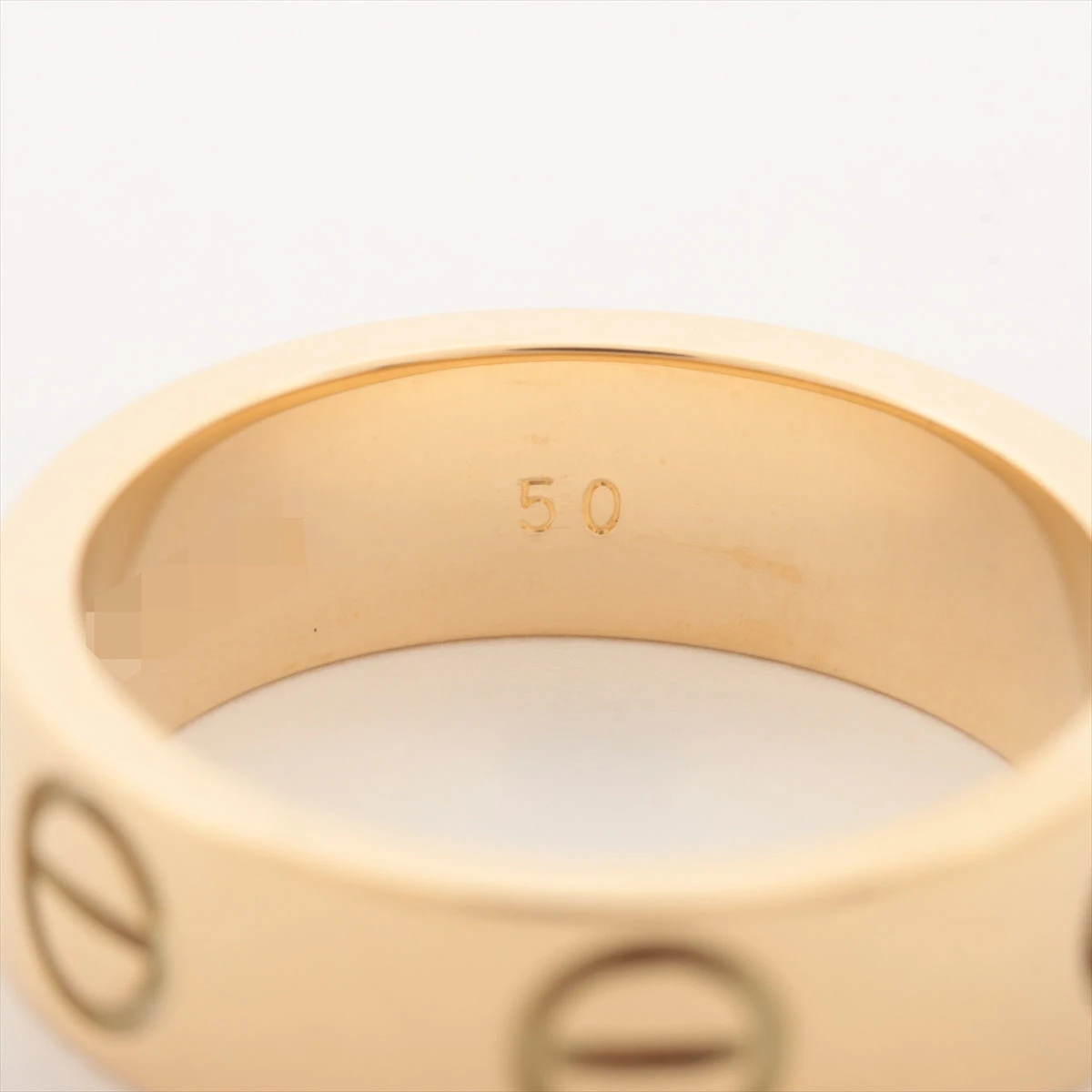 カルティエ ラブ リング 750(YG) 6.5g 50 A2091415｜中古ブランド品