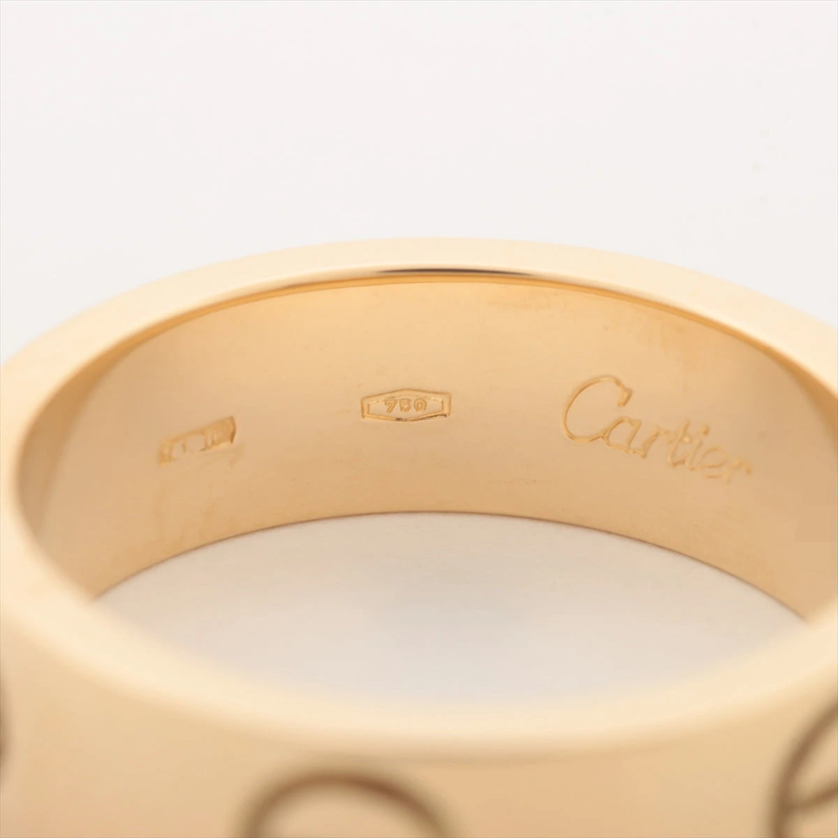 カルティエ ラブ リング 750(YG) 6.5g 50 A2091415｜中古ブランド品