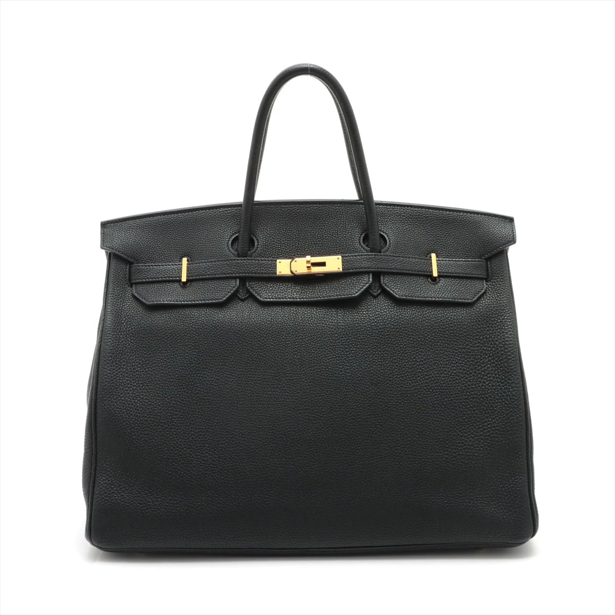 エルメス バーキン40 フィヨルド ブラック ゴールド金具 □L:2008年