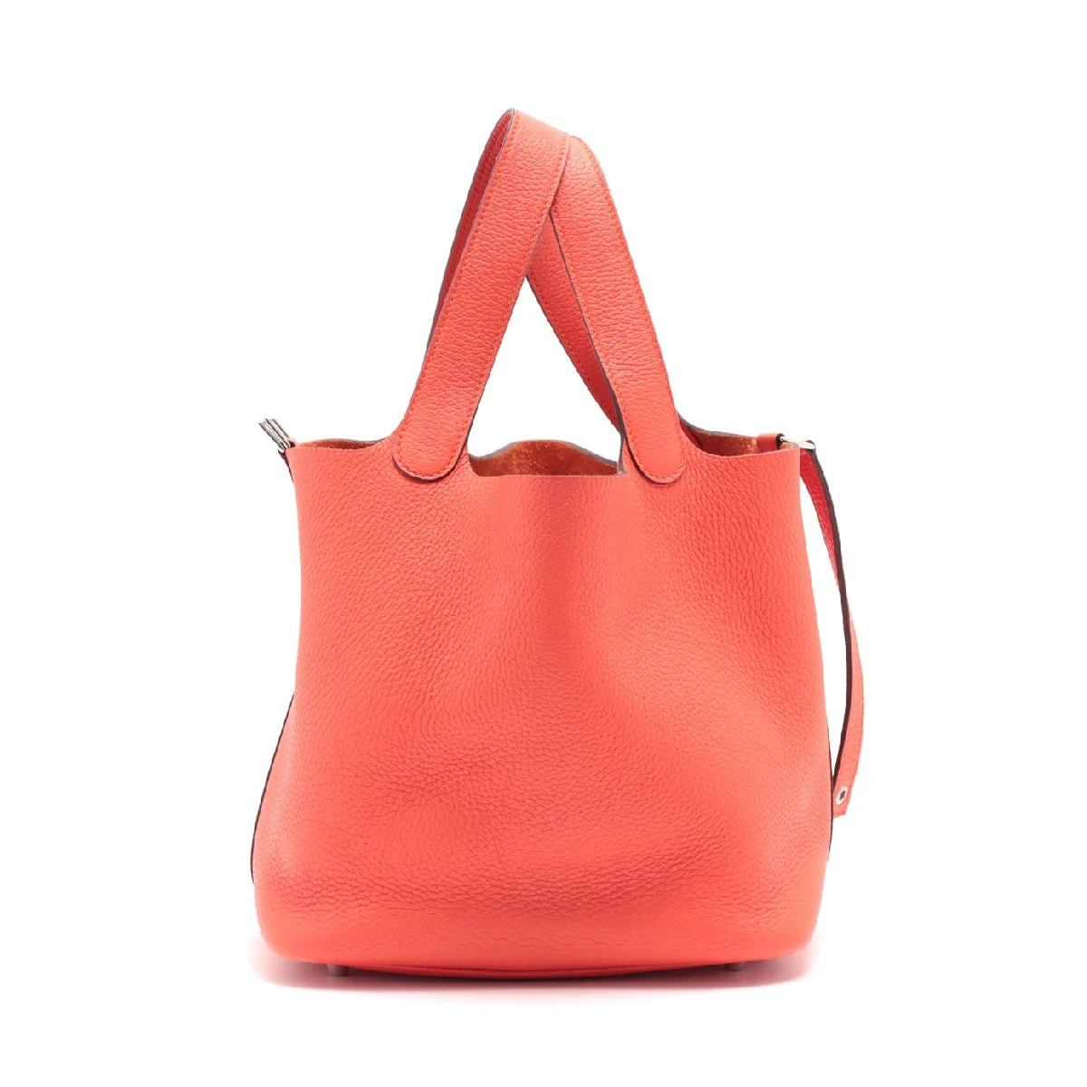 HERMES エルメス ピコタンロックMM 22 ハンドバッグ オレンジ 14062 レディース【中古】 z7353 エルメス ピコタンロック22/MM ハンドバッグ｜オレンジ｜中古ブランド