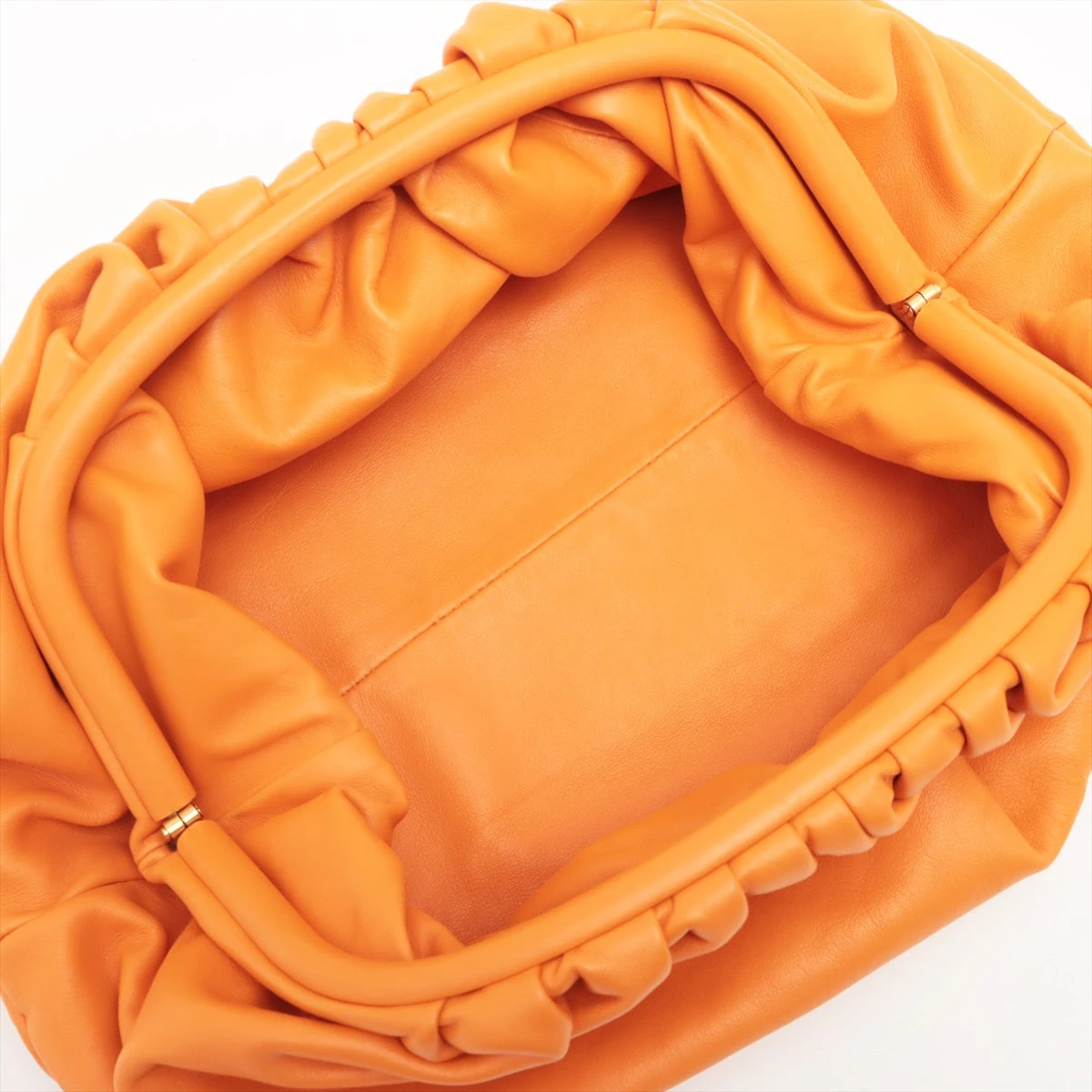 BOTTEGA VENETA オレンジ クラッチバッグ スモール ジョディ ハンドルバッグ ライトオレンジ[600261 VCPP0