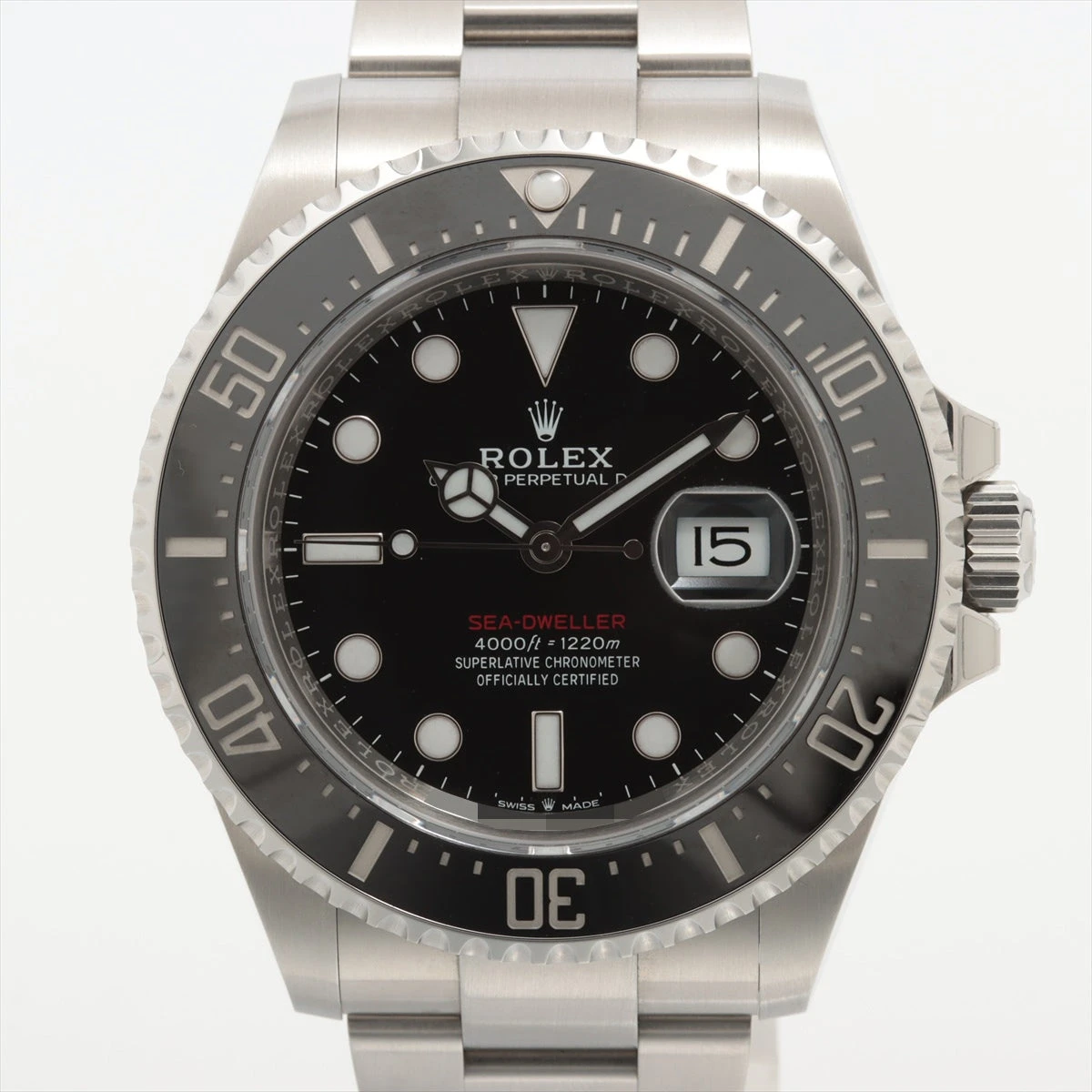 ロレックス シードゥエラー 126600 SS AT 黒文字盤