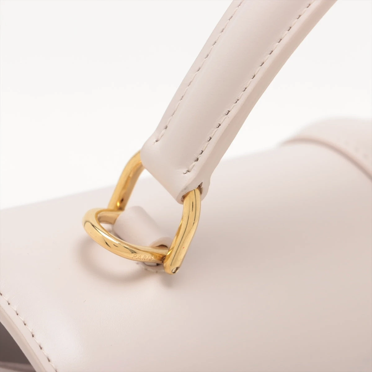 セリーヌ 16セーズ スモール レザー 2WAYハンドバッグ ピンク A2094416