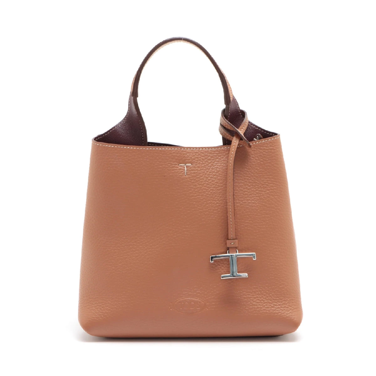 ブラウンレザー ハンドバッグ 軽量なのに大容量！！！】ソフトレザーバッグ（ハンドバッグ