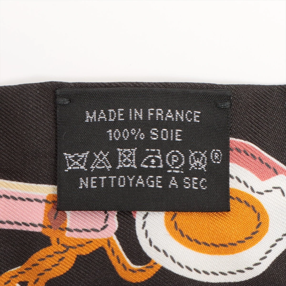 エルメス ツイリー BRIDES de GALA 式典用馬勒 スカーフ シルク