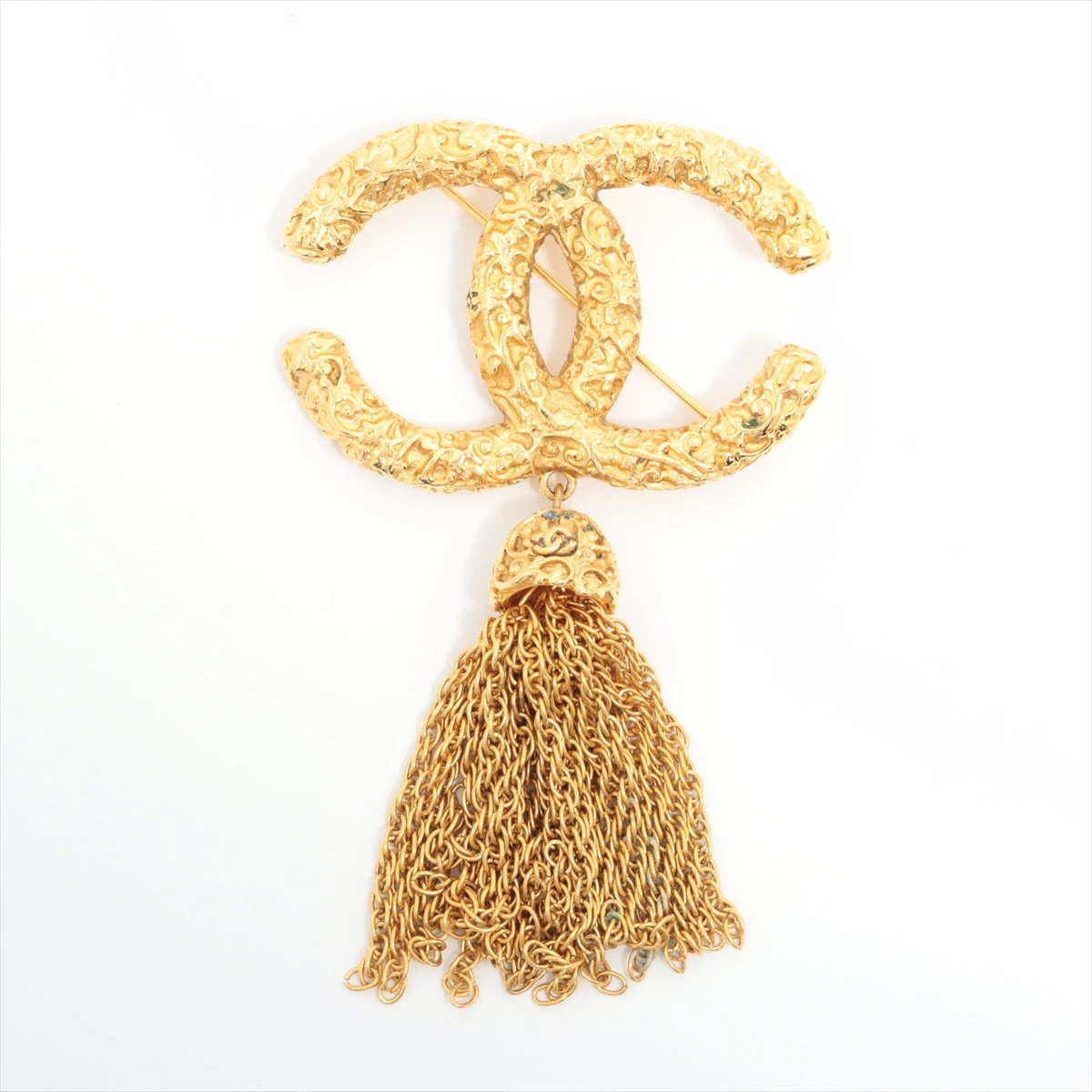 【使用感あり】シャネル 1994カットアウトCCラウンドブローチ CHANEL 1994 CC Round Brooch Gold – AMORE Vintage Tokyo