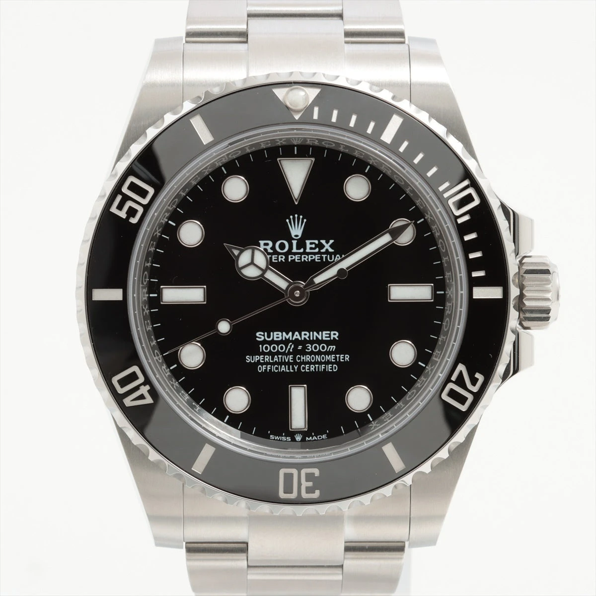 ロレックス サブマリーナ 124060 SS AT 黒文字盤 あまりごま2