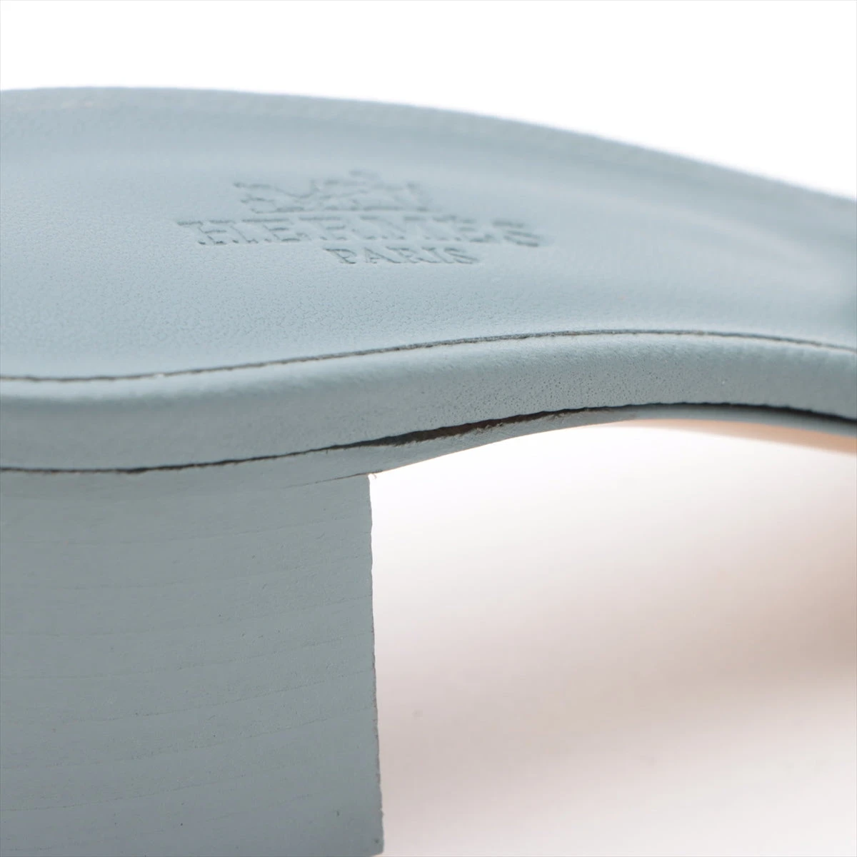 HERMES エルメス オアジス スエード レザー サンダル35 1/2 エルメス オアジス レザー サンダル 35 1/2 レディース ブルー