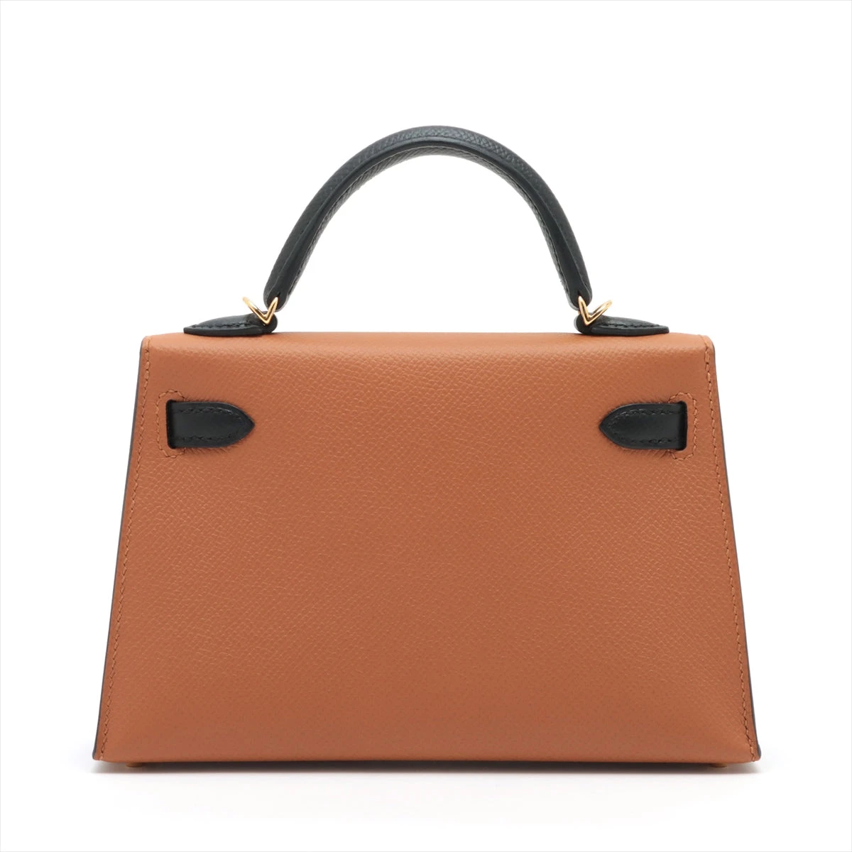 エルメス ミニケリードゥ ヴォーエプソン ブラック×フォーブ エルメス ミニケリードゥ ヴォーエプソン ブラック×フォーブ