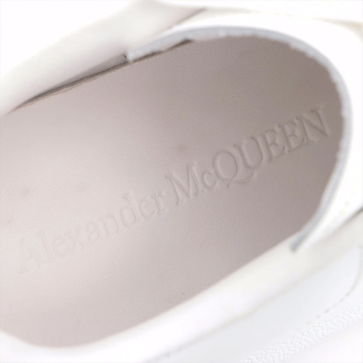 アレキサンダーマックイーン オーバーサイズド レザー スニーカー 39