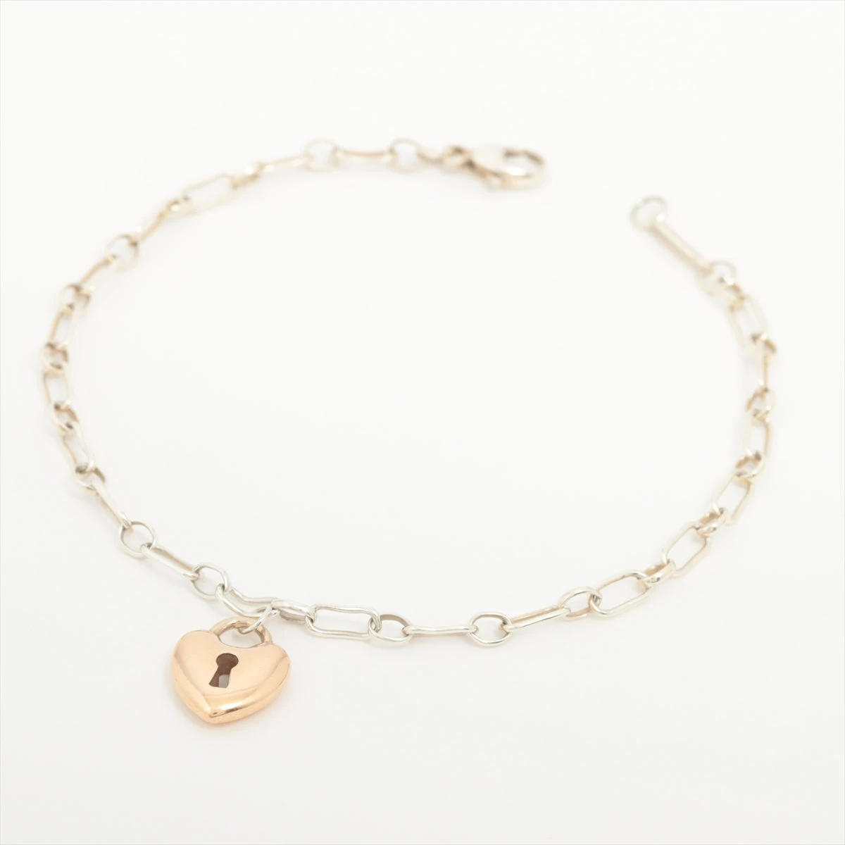 Tiffany ブレスレット ハートロック 750 925 ティファニー ハートロック ブレスレット 925×750 3.5g ゴールド