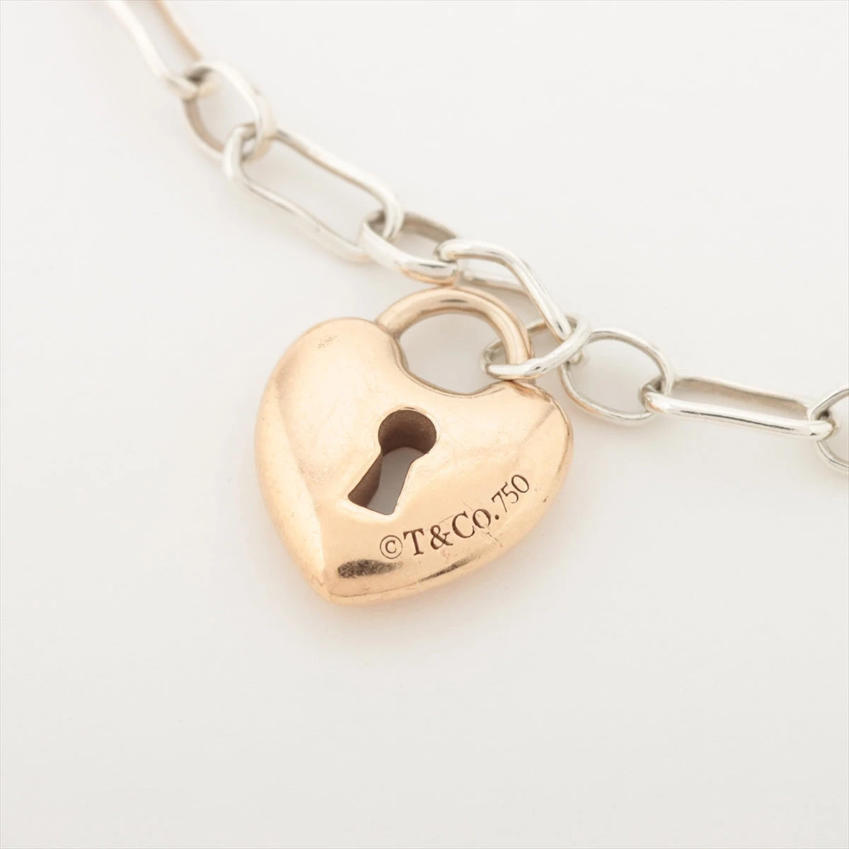 Tiffany ブレスレット ハートロック 750 925 Tiffany ブレスレット ハートロック 750 925 - メルカリ