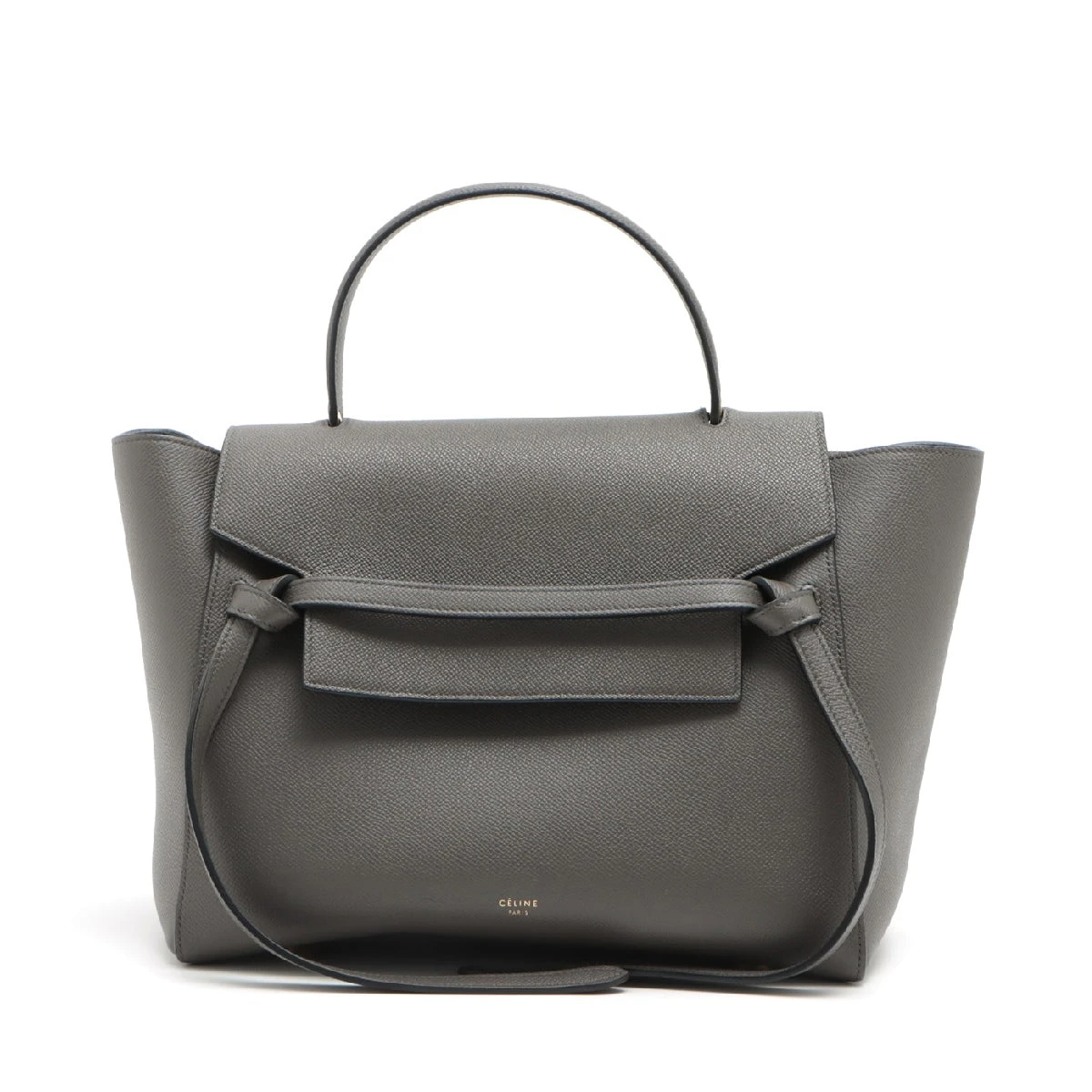 CELINE ベルトバックグレー