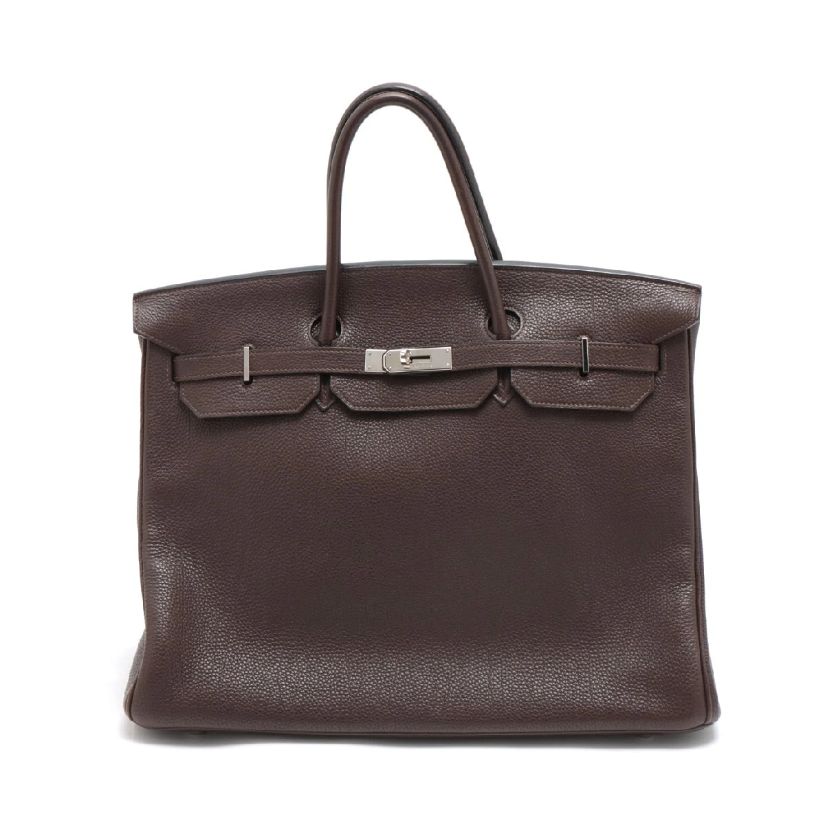 エルメス バーキン40 トゴ ショコラ シルバー金具 □J:2006年