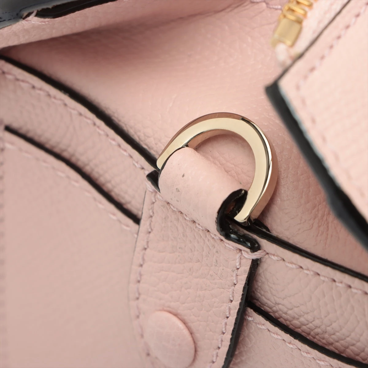 ヴァレクストラ バビラ ミニ レザー 2WAYハンドバッグ ピンク